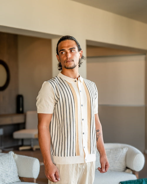 Le polo en tricot Monte Carlo